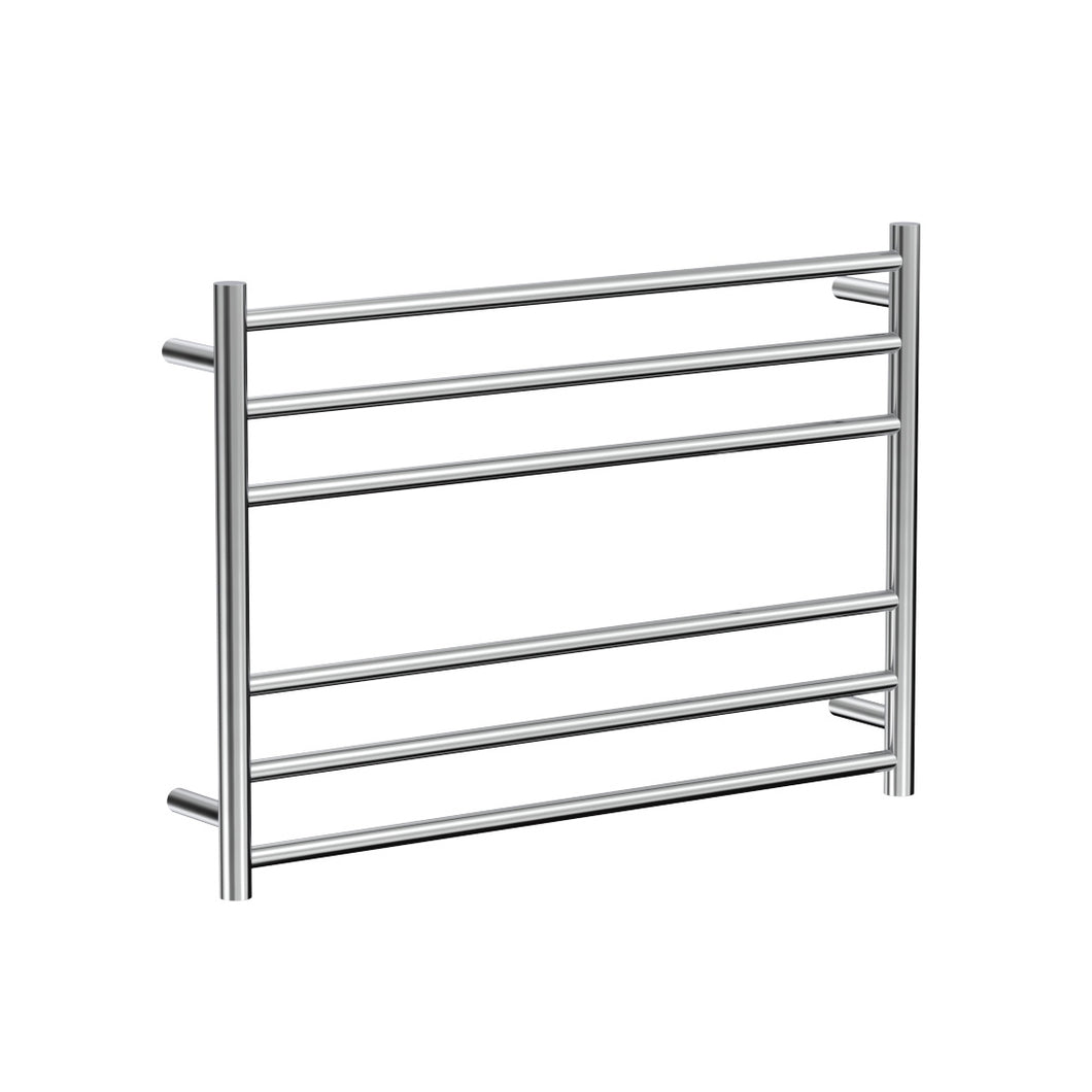 Tube 6 Bar Heated Towel Ladder 600 X 500 Chrome