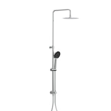 Load image into Gallery viewer, Tube Round Column Shower with 200mm Rainhead Chrome
