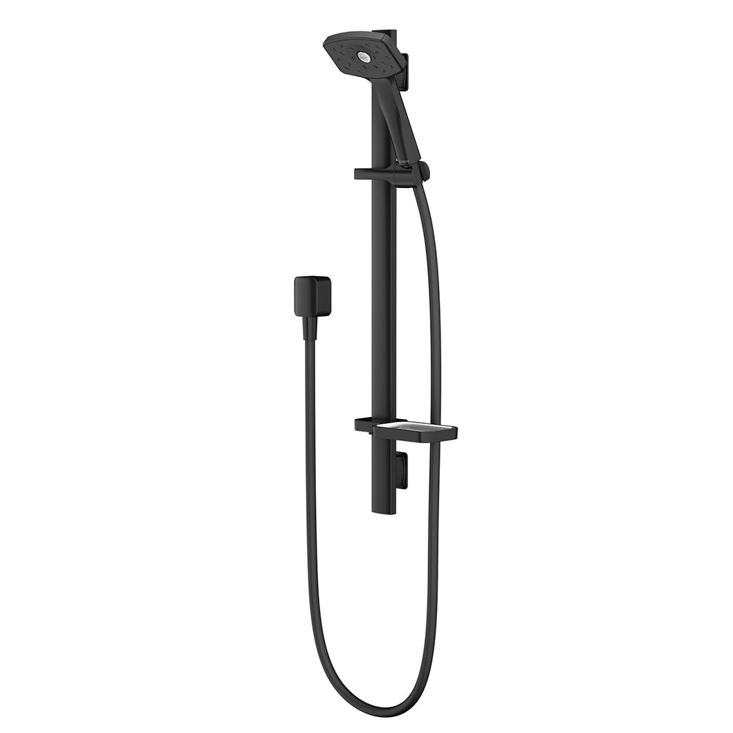 Methven Waipori Satinjet Slide Shower Matte Black