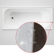 Load image into Gallery viewer, Luna 1675 Four Tile Flange Drop In Bath
