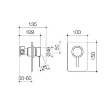 Load image into Gallery viewer, Caroma Liano Bath/Shower Mixer
