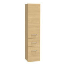 Load image into Gallery viewer, Classic 350mm Bathroom Storage Tower Premium Oak
