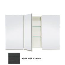 Load image into Gallery viewer, Dante Plus Deep 1200 3 Door Mirror Cabinet Charred Oak
